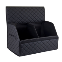 Organizer per bagagliaio ECO M 30×30×50 cm – rombo nero