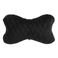 Cuscino poggiatesta auto in alcantara Alfa Cars 27×16 cm nero
