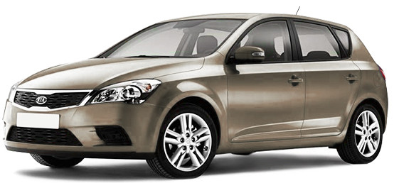 Tappetini Auto Kia Ceed (2009-2012)