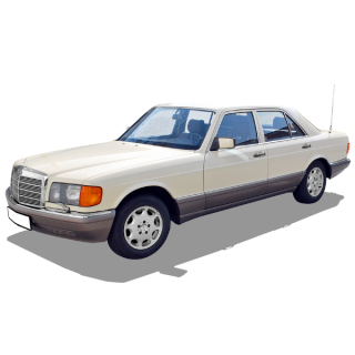 Tappetini Auto Mercedes-Benz W126 S-Class (1979-1991)