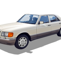 Tappetini Auto Mercedes-Benz W126 S-Class (1979-1991)