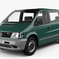 Tappetini Auto Mercedes-Benz W638 V-Class Vito (1996-2003)