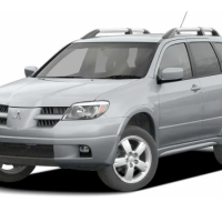 Tappetini Auto Mitsubishi Outlander (2001-2008)