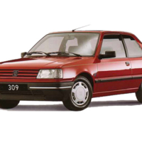 Tappetini Auto Peugeot 309 (1985-1989)