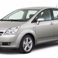 Tappetini Auto Toyota Corolla Verso (Spacio) E120 (2001-2007)