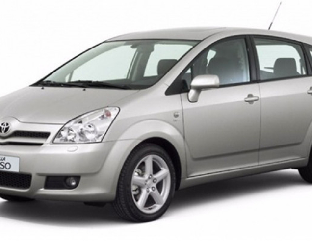 Tappetini Auto Toyota Corolla Verso (Spacio) E120 (2001-2007)