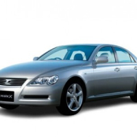 Tappetini Auto Toyota Mark Х (120 кузов) (2004-2009)