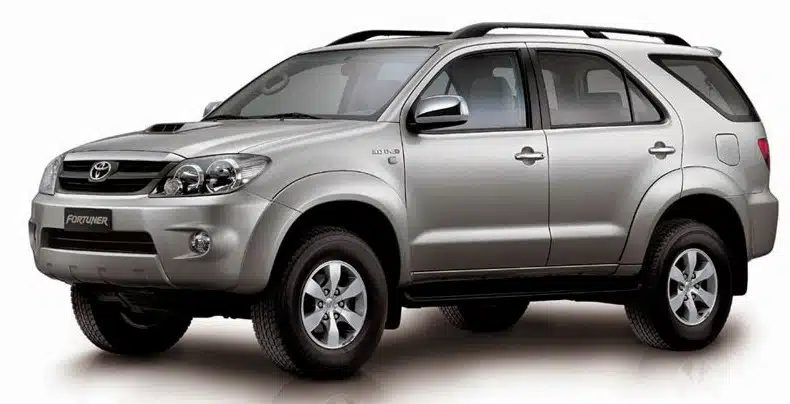 Tappetini Auto Toyota Fortuner (2004-2015)